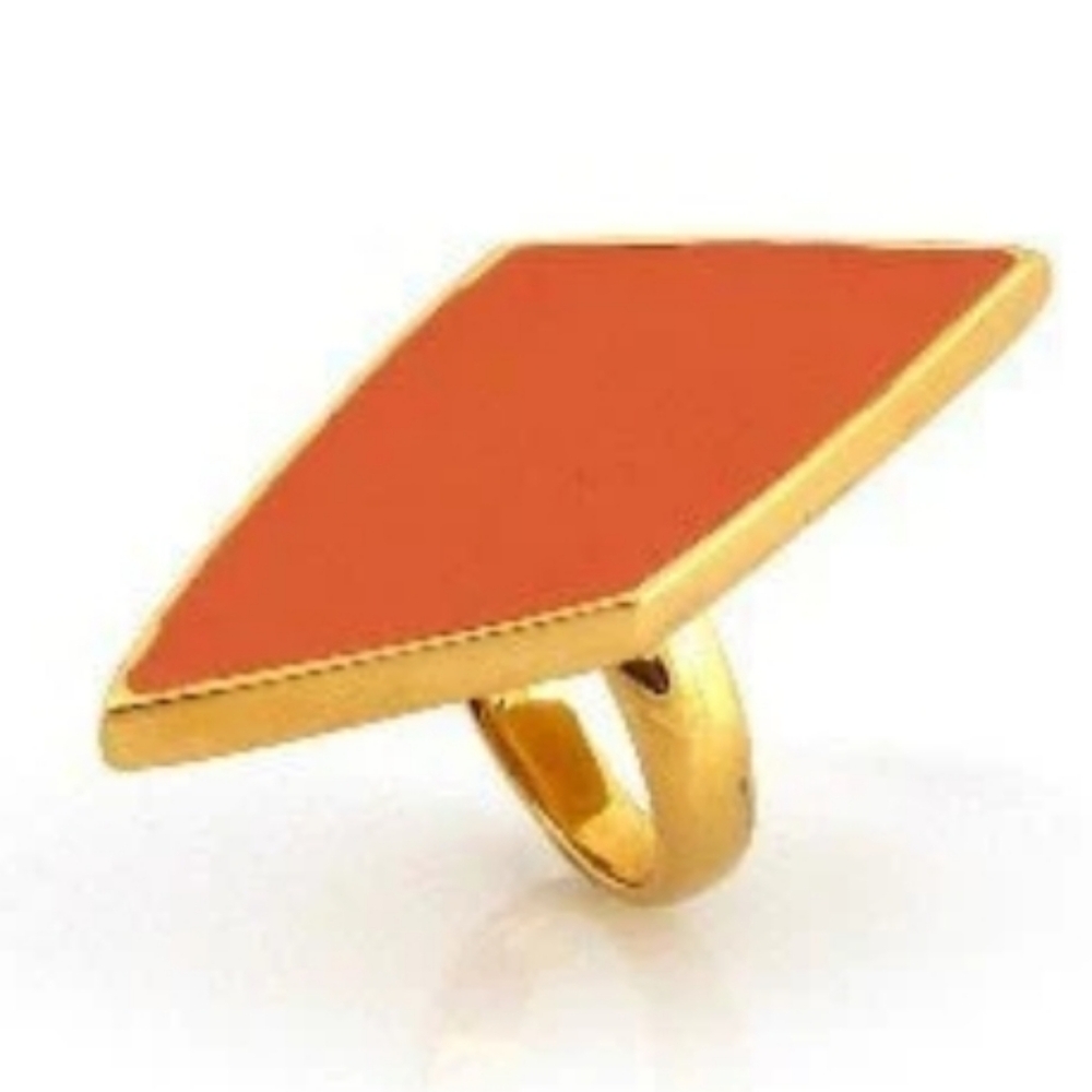 NWT AUTHENTIC BELLE NOEL KIM KARDASHIAN GOLD ✨️ ORACLE RING SIZE 6 Signed